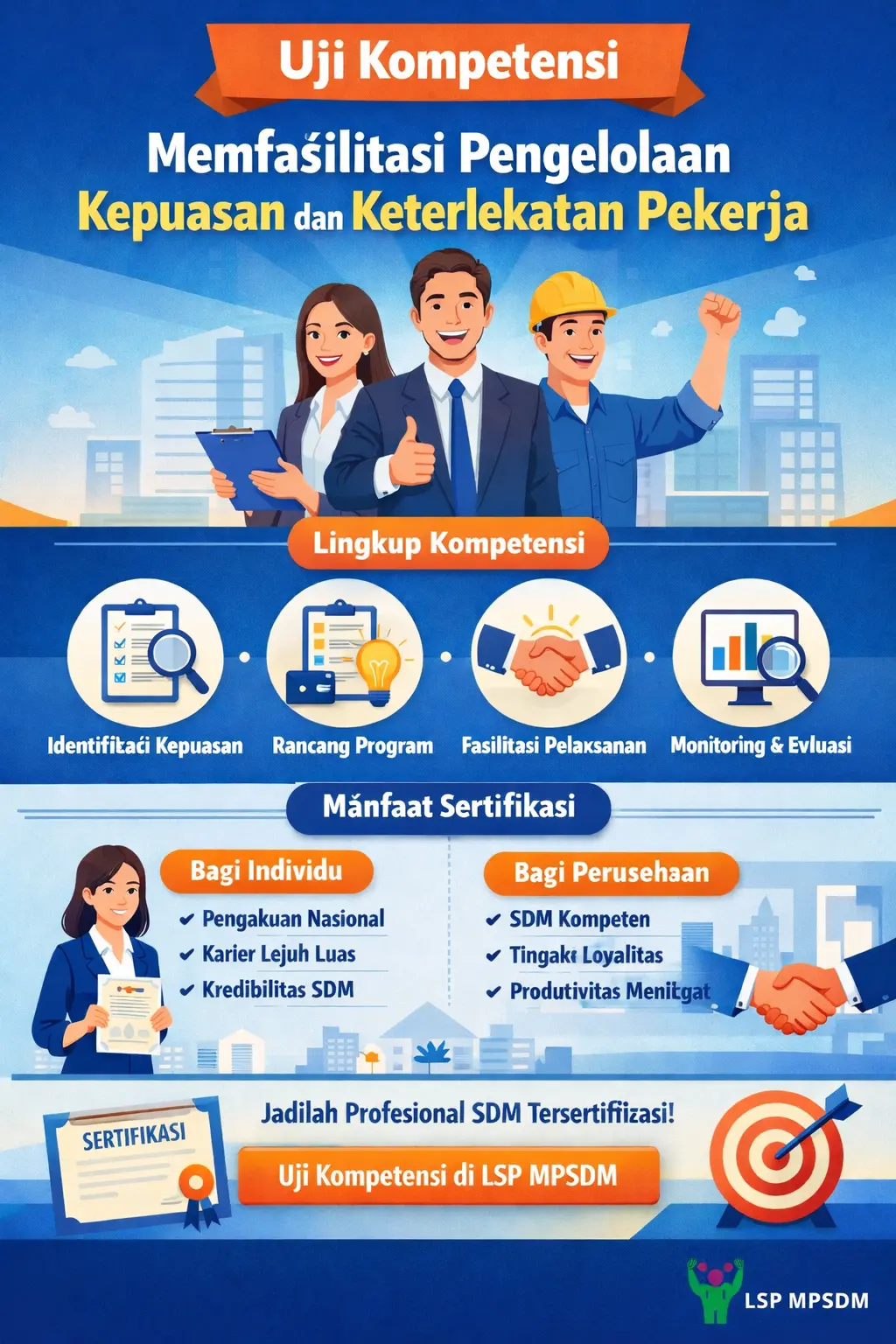 Memfasilitasi Pengelolaan Kepuasan dan Keterlekatan Pekerja