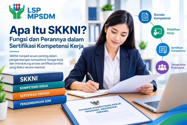 Infografis SKKNI dan Sertifikasi Kompetensi